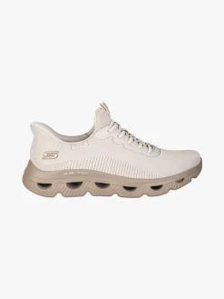 Skechers BOBS ARC WAVES Sneakers donna glide-step - naturale