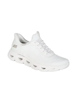 Skechers BOBS ARC WAVES Sneakers donna glide-step - bianco