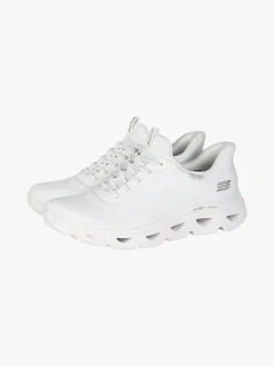 Skechers BOBS ARC WAVES Sneakers donna glide-step - bianco
