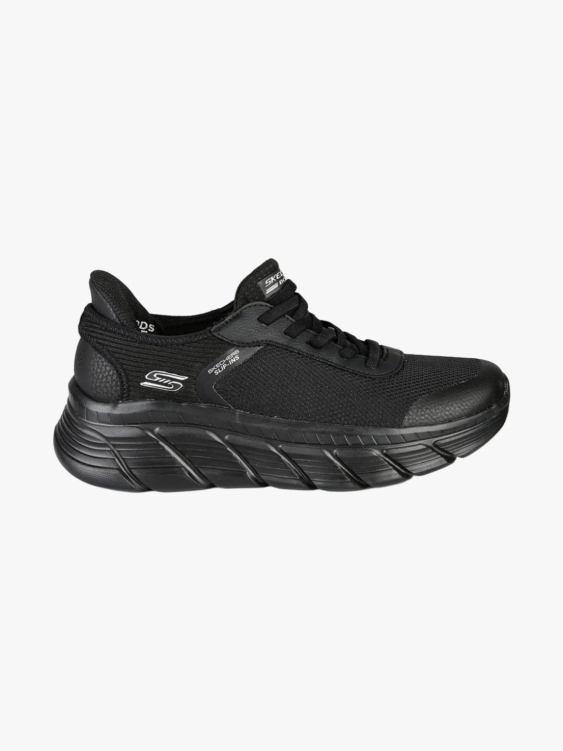 Skechers BOBS B-FLEX LINEAR FORCE Sneakers sportiva donna - nero