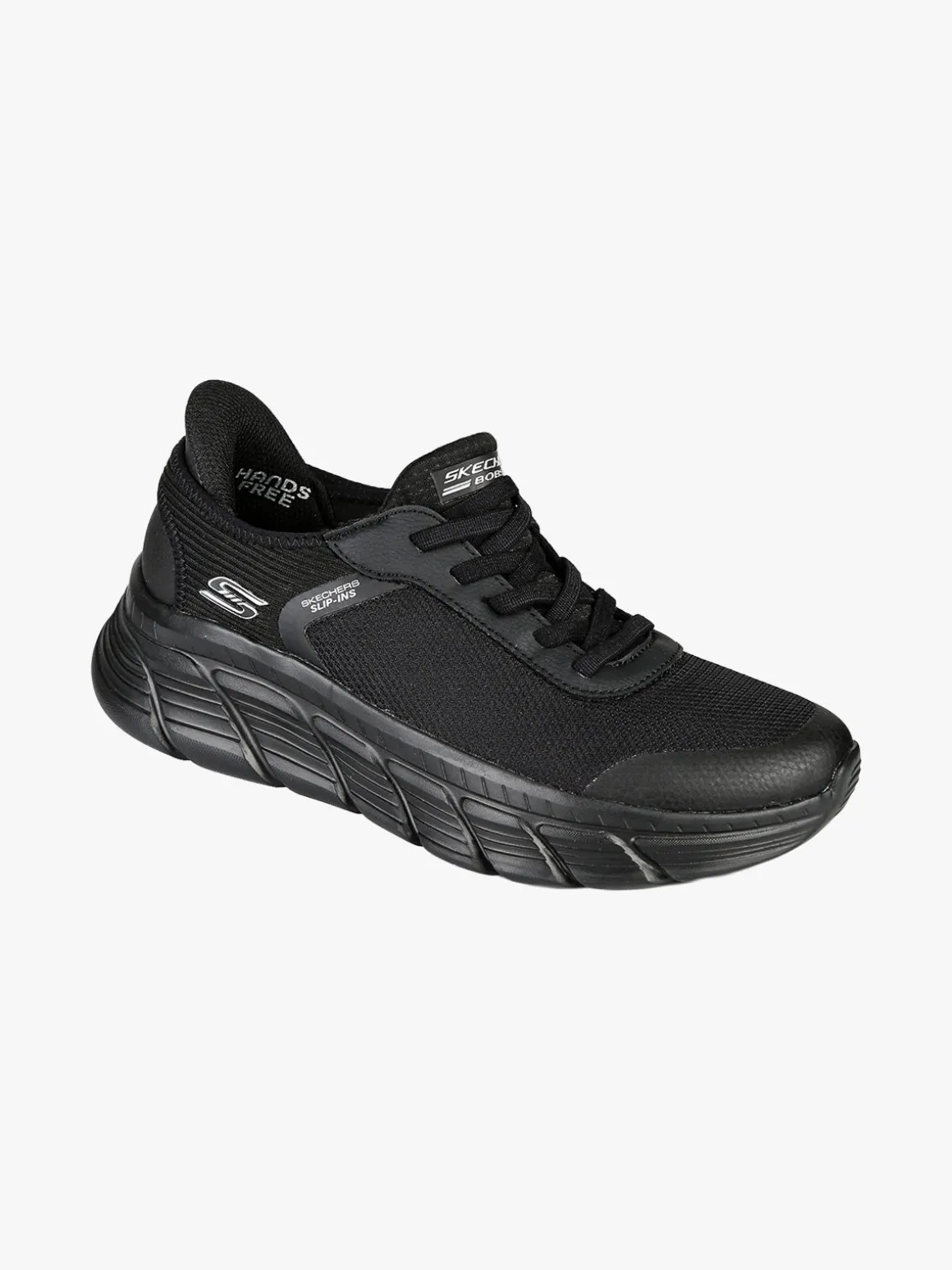 Skechers BOBS B-FLEX LINEAR FORCE Sneakers sportiva donna - nero