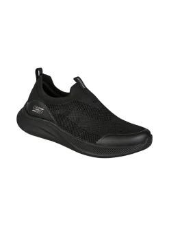Skechers BOBS MODA FLEX Sneakers donna slip on - nero