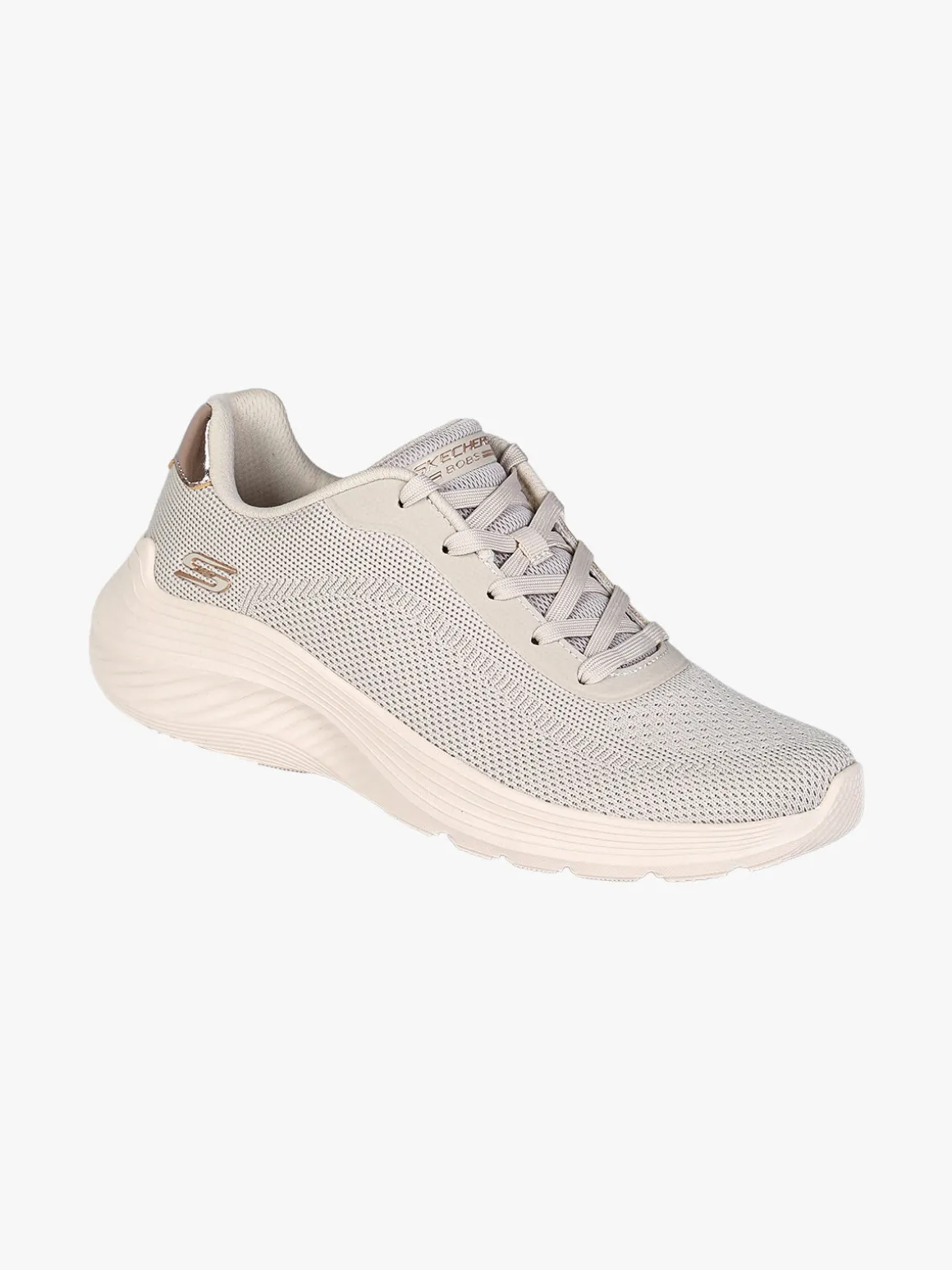 Skechers BOBS SQUAD WAVES Sneakers sportive da donna - panna