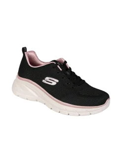 Skechers FASHION FIT 2.0 Moonlight glow Sneakers sportive da donna - nero
