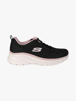 Skechers FASHION FIT 2.0 Moonlight glow Sneakers sportive da donna - nero