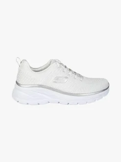 Skechers FASHION FIT 2.0 Moonlight glow Sneakers sportive da donna - bianco