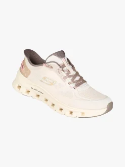 Skechers GLIDE-STEP PRO PURE MOTION Sneakers sportive slip-ins da donna - beige