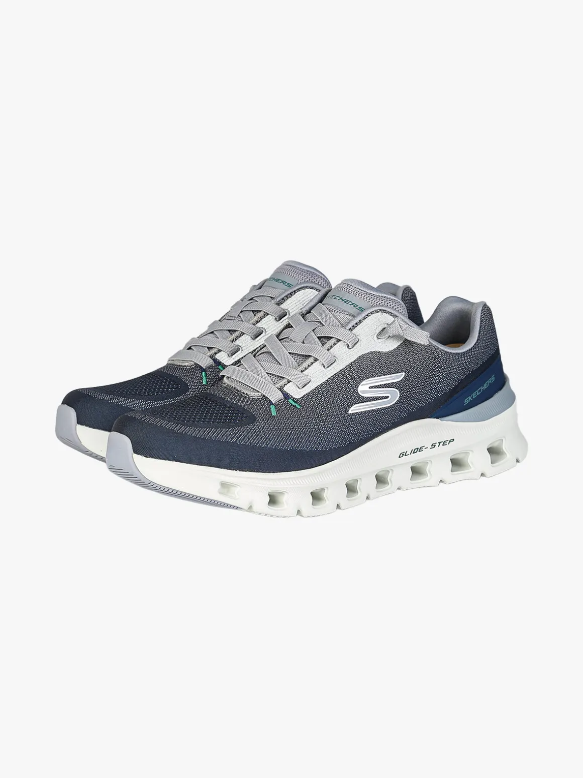 Skechers GLIDE-STEP PRO WAVERRA Sneakers sportive da uomo - blu scuro
