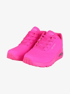 Skechers NIGHT SHADES Sneakers stringata fluo da donna