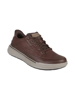 Skechers Sterling Hansel - Sneakers da uomo in pelle - moro