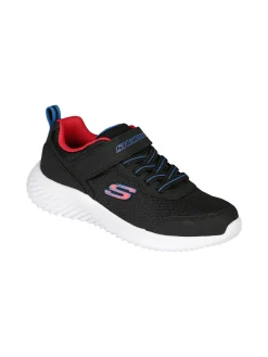 Skechers TECHROX sneakers sportive da bambino con strappo - nero