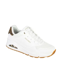 Skechers UNO JUNGLE NITE Sneakers donna con air - bianco