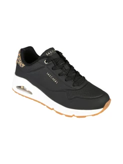Skechers UNO JUNGLE NITE Sneakers donna con air - nero