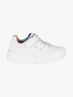 Skechers UNO LITE RAINBOW SPECKS Sneakers da bambina con strappo