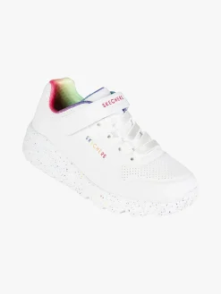 Skechers UNO LITE RAINBOW SPECKS Sneakers da bambina con strappo