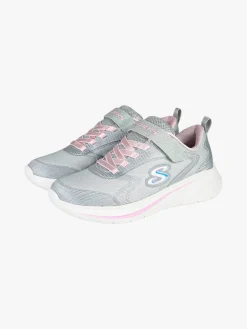 Skechers WAVE 92 Sneakers sportive da ragazza con strappo - grigio chiaro