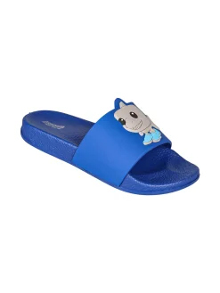 Skifidol Italian Brainrot Ciabatte da ragazzo a fascia - blu