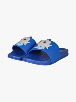 Skifidol Italian Brainrot Ciabatte da ragazzo a fascia - blu