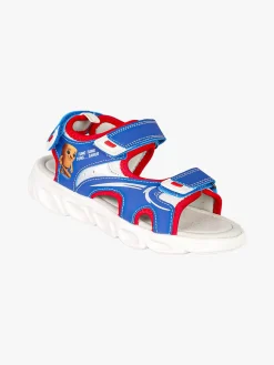 Skifidol Italian Brainrot Sandali da ragazzo con cinturini a strappo - blu