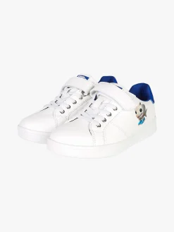 Skifidol Italian Brainrot Sneakers basse da ragazzo con cinturino a strappo - bianco