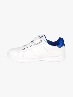 Skifidol Italian Brainrot Sneakers basse da ragazzo con cinturino a strappo - bianco