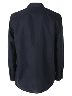 Sky Camicia da uomo a maniche lunghe - blu scuro