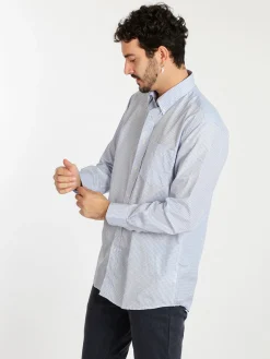 Sky Camicia da uomo regular fit a quadretti