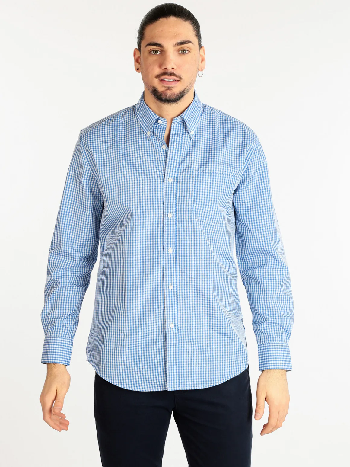 Sky Camicia uomo regular fit a quadretti