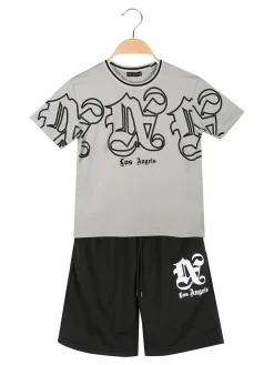 Small Gang Completo corto da ragazzo 2 pezzi con t-shirt e bermuda