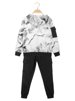 Small Gang Completo tuta 3 pezzi da bambino con cappuccio e zip