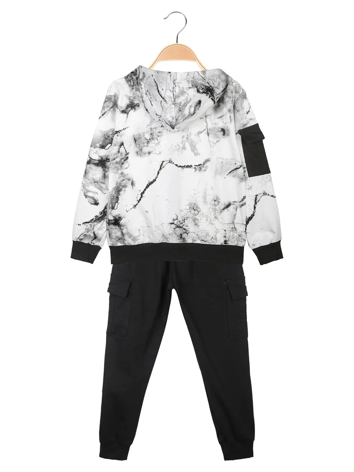 Small Gang Completo tuta 3 pezzi da bambino con cappuccio e zip