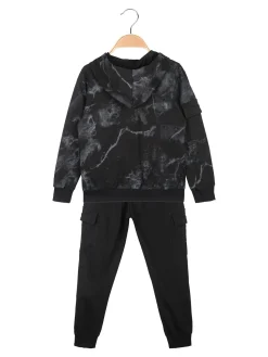 Small Gang Completo tuta 3 pezzi da bambino con cappuccio e zip