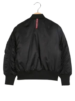 Small Gang Giubbotto bomber da ragazzo con zip - nero