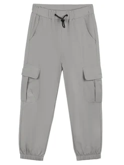 Small Gang Pantaloni cargo da bambino con tasconi e polsini