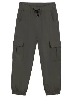 Small Gang Pantaloni cargo da bambino con tasconi e polsini