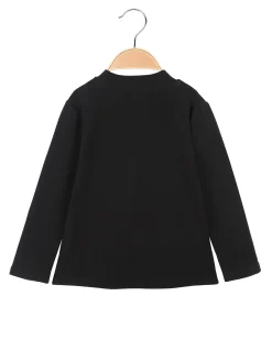 Smile Yes Maglia a lupetto da bambina in micro pile