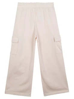 Smile Yes Pantaloni da bambina a gamba larga con tasconi