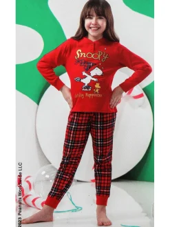 Snoopy Pigiama di Natale da bambina