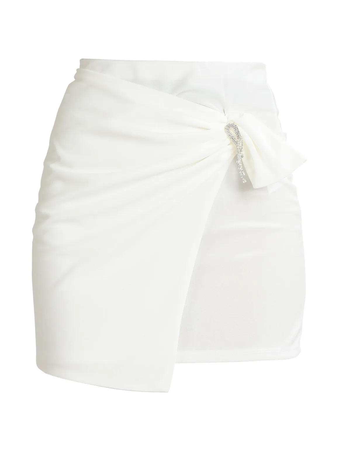 Sofy'S Chic Minigonna con spilla strass