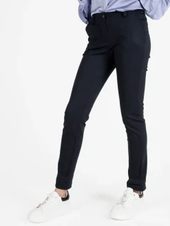 Sofy'S Chic Pantaloni casual da donna a gamba dritta