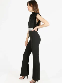 Sofy'S Chic Tuta elegante da donna accollata senza maniche