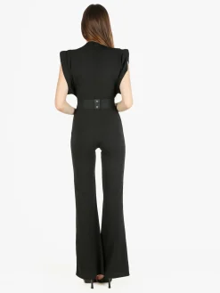 Sofy'S Chic Tuta elegante da donna accollata senza maniche