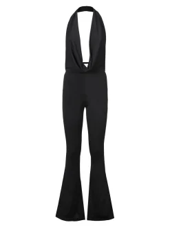 Sofy'S Chic Tuta jumpsuite lunga con schiena scoperta