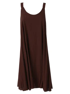 Solada Abito corto da donna oversize a spalla stretta - moro