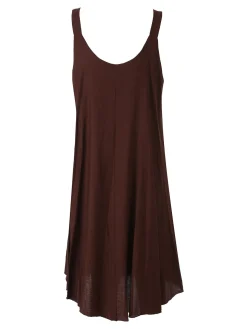 Solada Abito corto da donna oversize a spalla stretta - moro