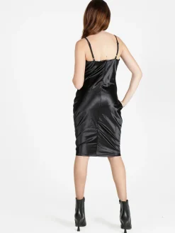 Solada Abito donna con spalline sottili e strass