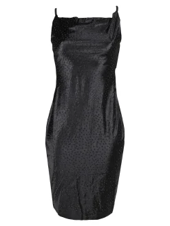 Solada Abito donna con spalline sottili e strass