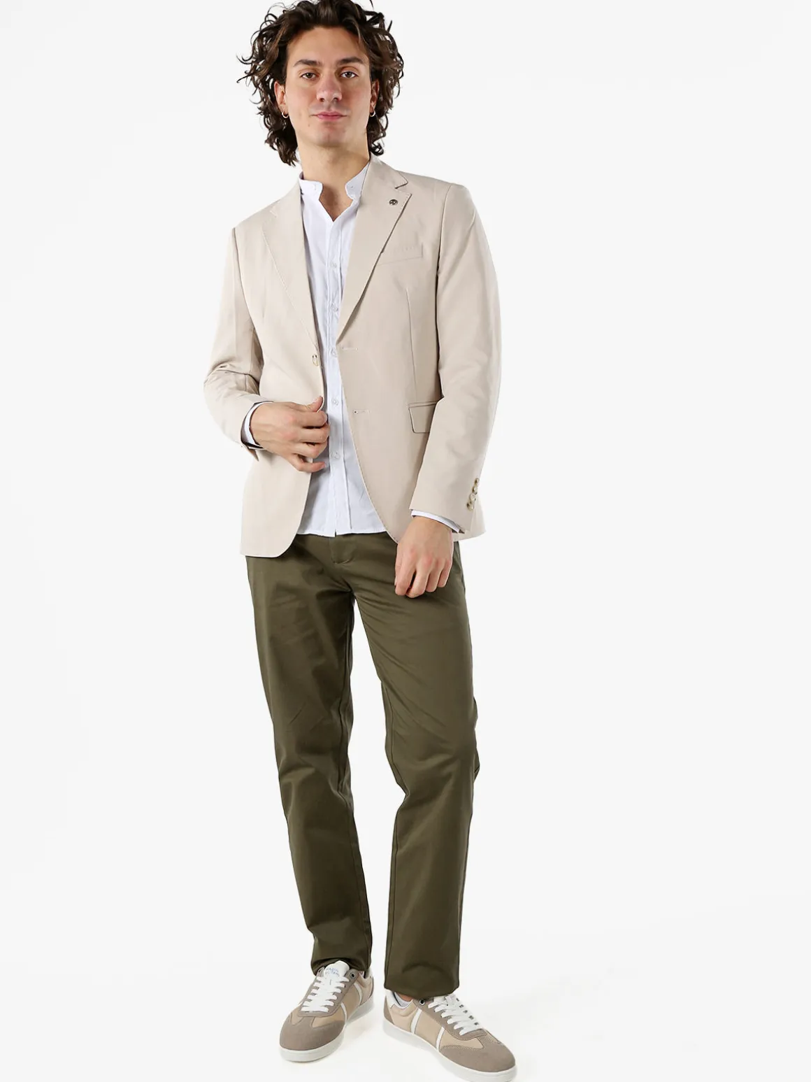 Solada Blazer classico da uomo - beige