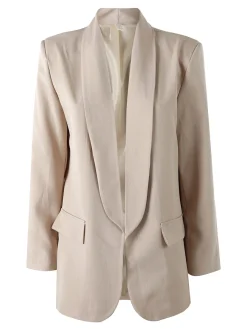 Solada Blazer donna aperto - beige