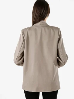 Solada Blazer donna aperto - fango